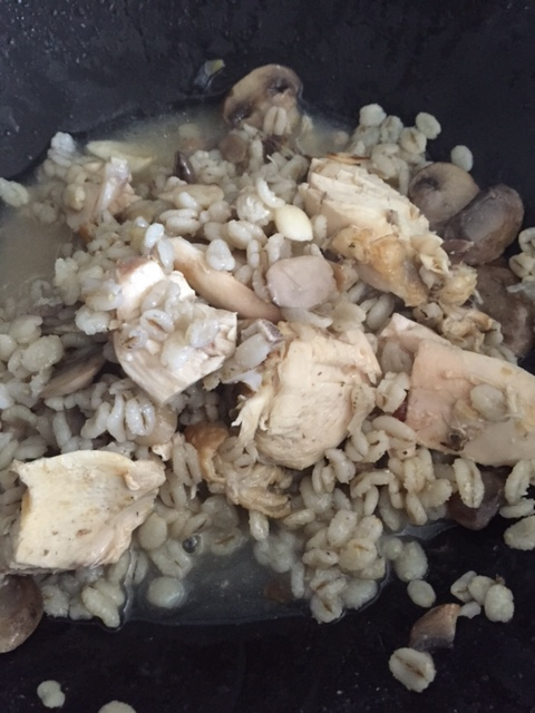 barley soup  with chicken